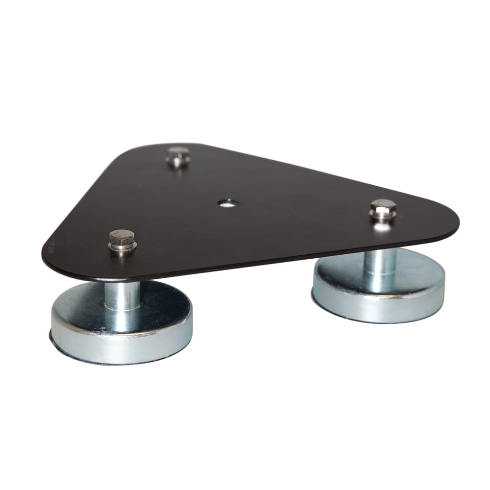 Heavy Duty Magnetic Triangle Base for Whip Aerials | Vision Safe, view 2
