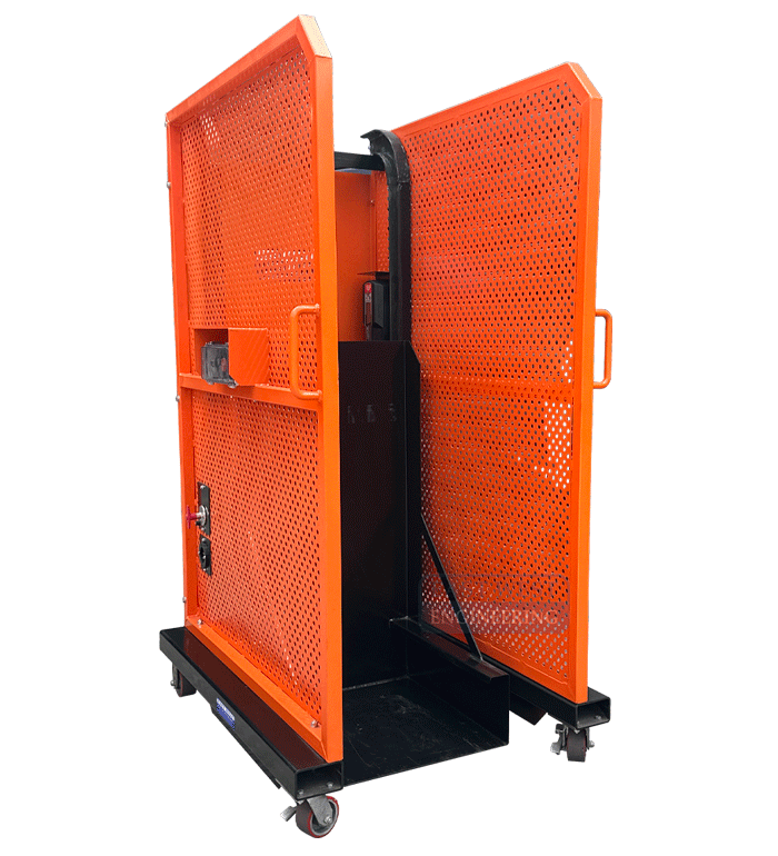 300KG Capacity WHEELIE BIN TIPPER | Industrial Waste Areas | East West Engineering, view 3