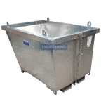 1500 kg Capacity Self Dumping Bin | Industrial Waste | East West Engineering