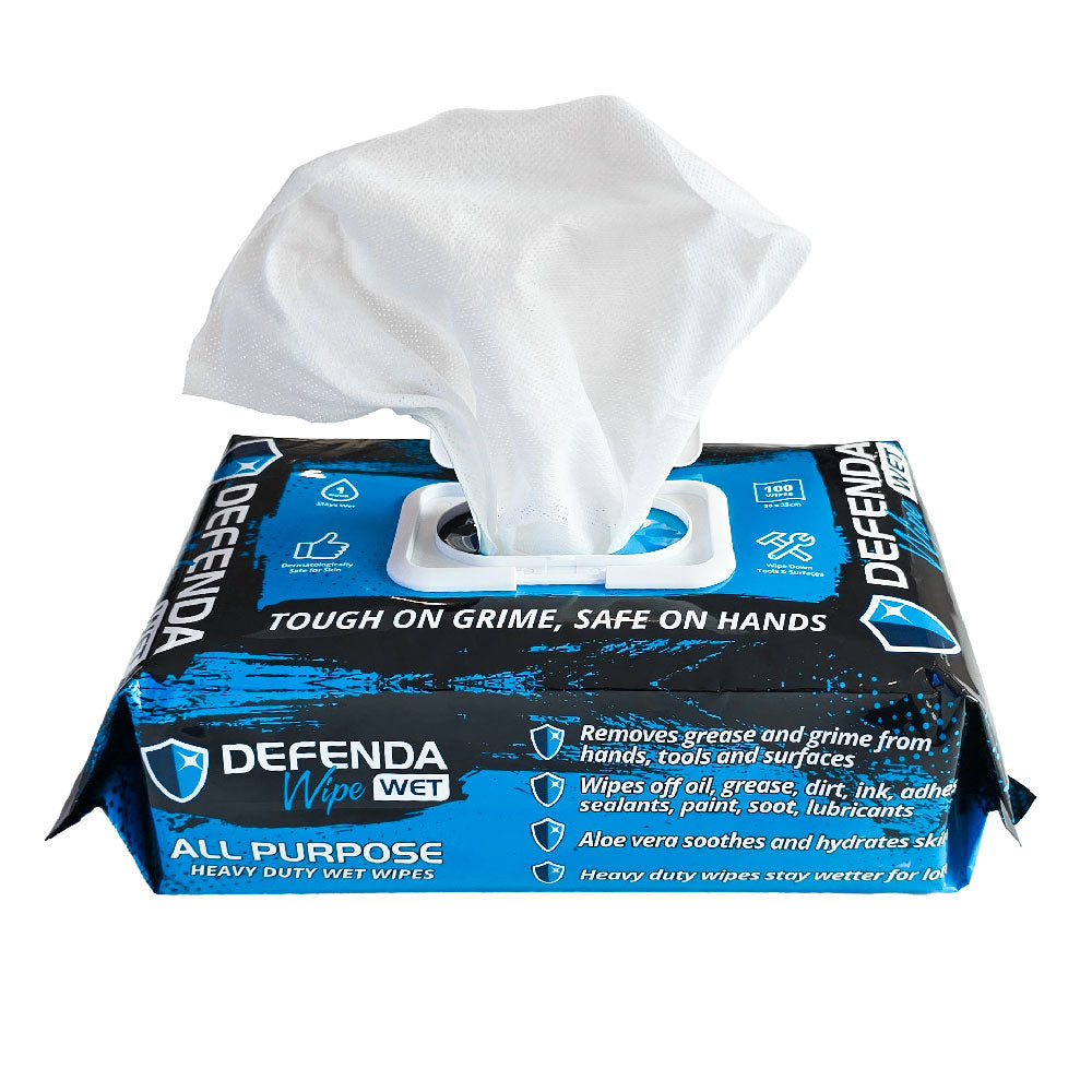 Stratex DefendaWipe Heavy Duty Wipes | All Purpose 100 Pack