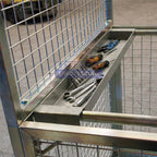 Forklift Work Platform - Mesh Panels Flatpack | Team Systems, view 2