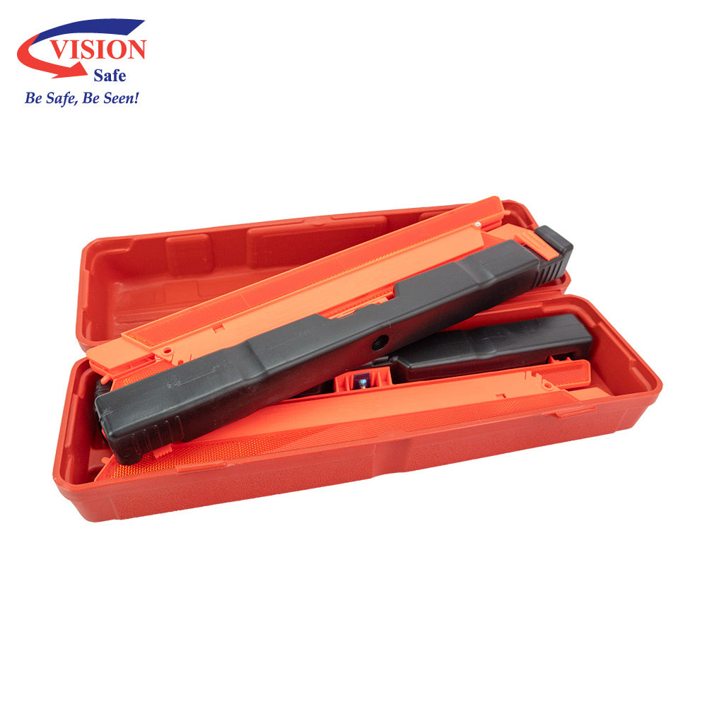 Folding Reflective Warning Triangles - 3 Pack | Vision Safe, view 6