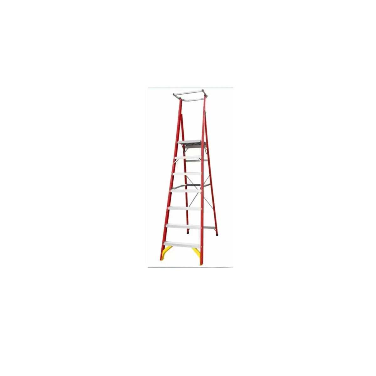 150kg Capacity Fibreglass 7 Step Ladder | Electrical Work | Staruiju