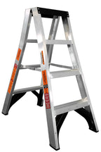 4 Step 180kg Load Rating Twin Step Ladder | Staruiju, view 3