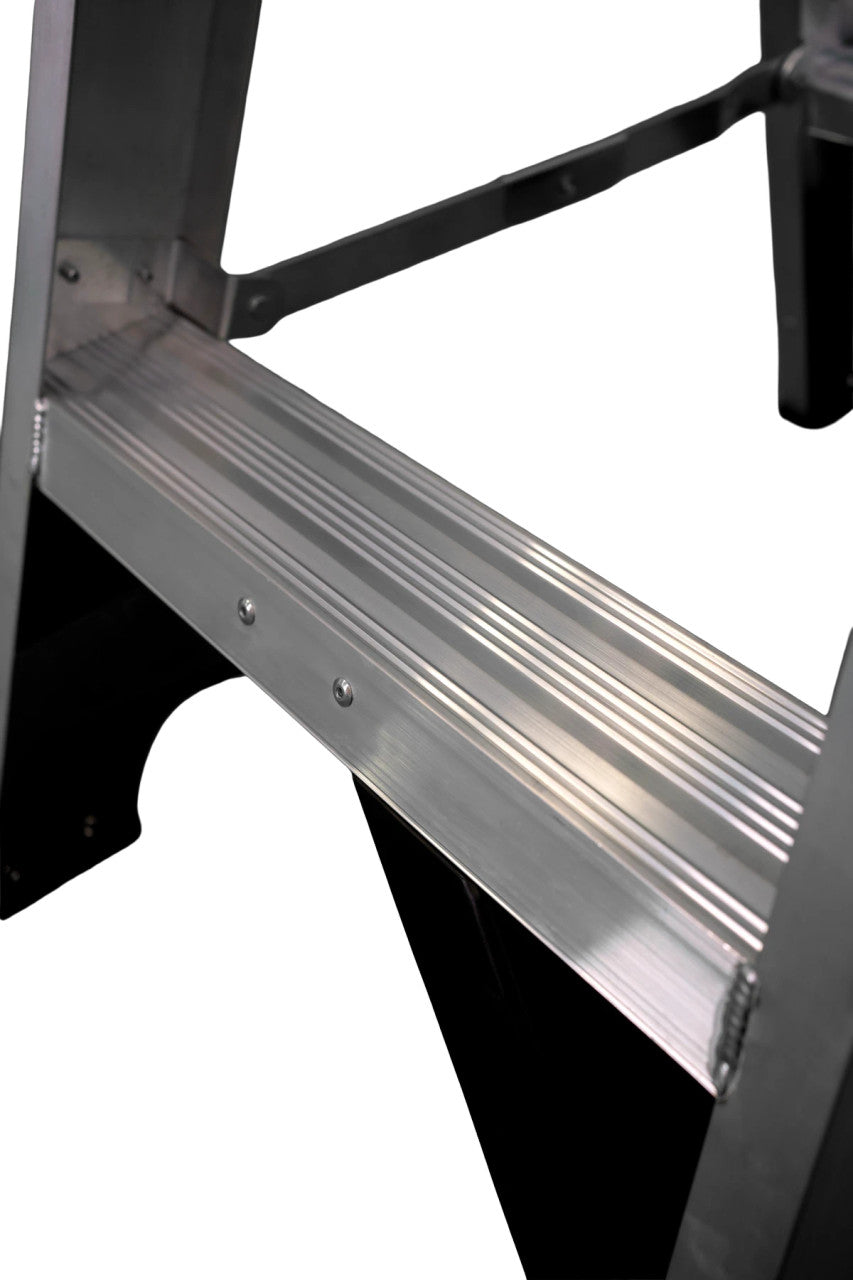3 Step 180kg Load Rating Twin Step Ladder | Staruiju, view 4