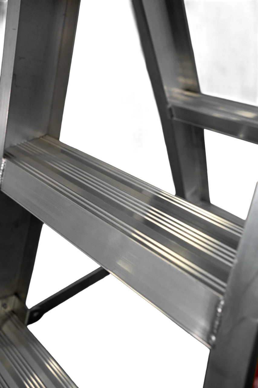 3 Step 180kg Load Rating Twin Step Ladder | Staruiju, view 7