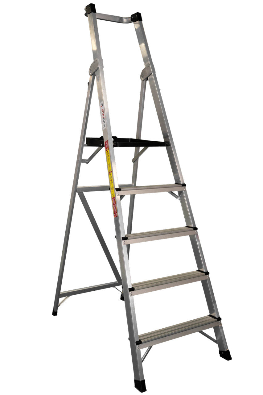 3 Step Aluminium Platform Ladder | Facility Maintenance | Staruiju, view 3
