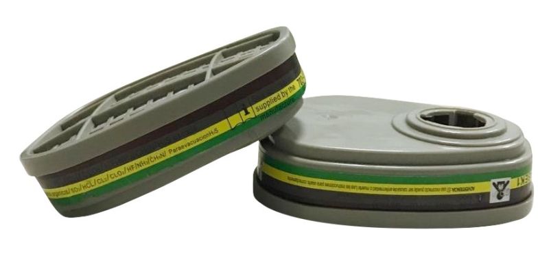 ABEK Gas Filter Cartridge Pair - Respiratory Protection