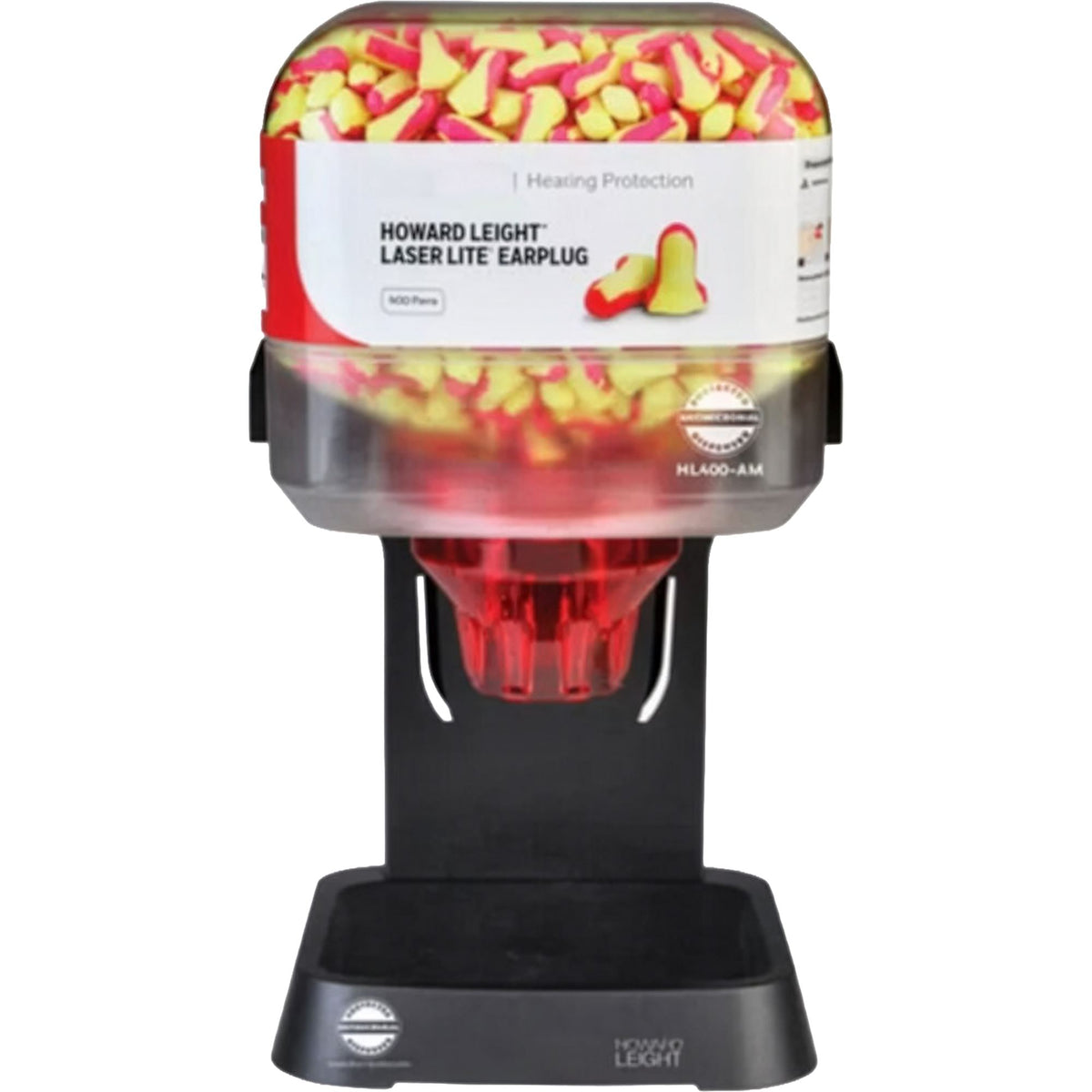Antimicrobial ear plug dispenser with refill canister - Ear Plugs