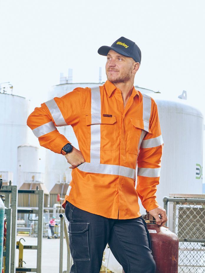 Apex 185 X Taped Biomotion Hi Vis FR Ripstop Vented Shirt - Flame Resistant