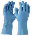 Blue Latex Silver Lined Glove 33cm - Large - Safety Gloves