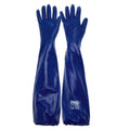 Blue Nitrile Extended Length Chemical Glove - Hands