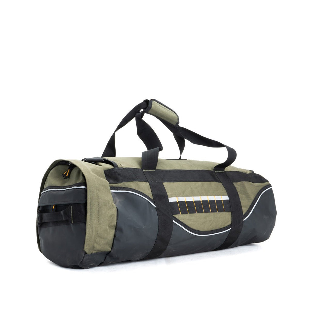 Rugged Xtremes DUFFLE CANVAS MED 750 x 330mm GREEN/BLACK PCC 64L 1.55kg