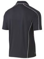 Cool Mesh Polo with Reflective Piping - Men's