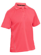 Cool Mesh Polo with Reflective Piping - Men's