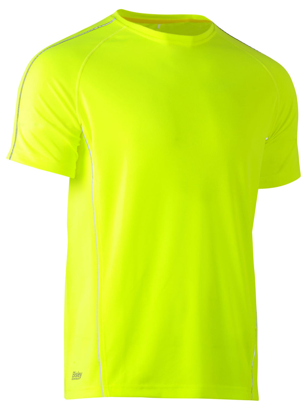 Cool Mesh Tee with Reflective Piping - Men's