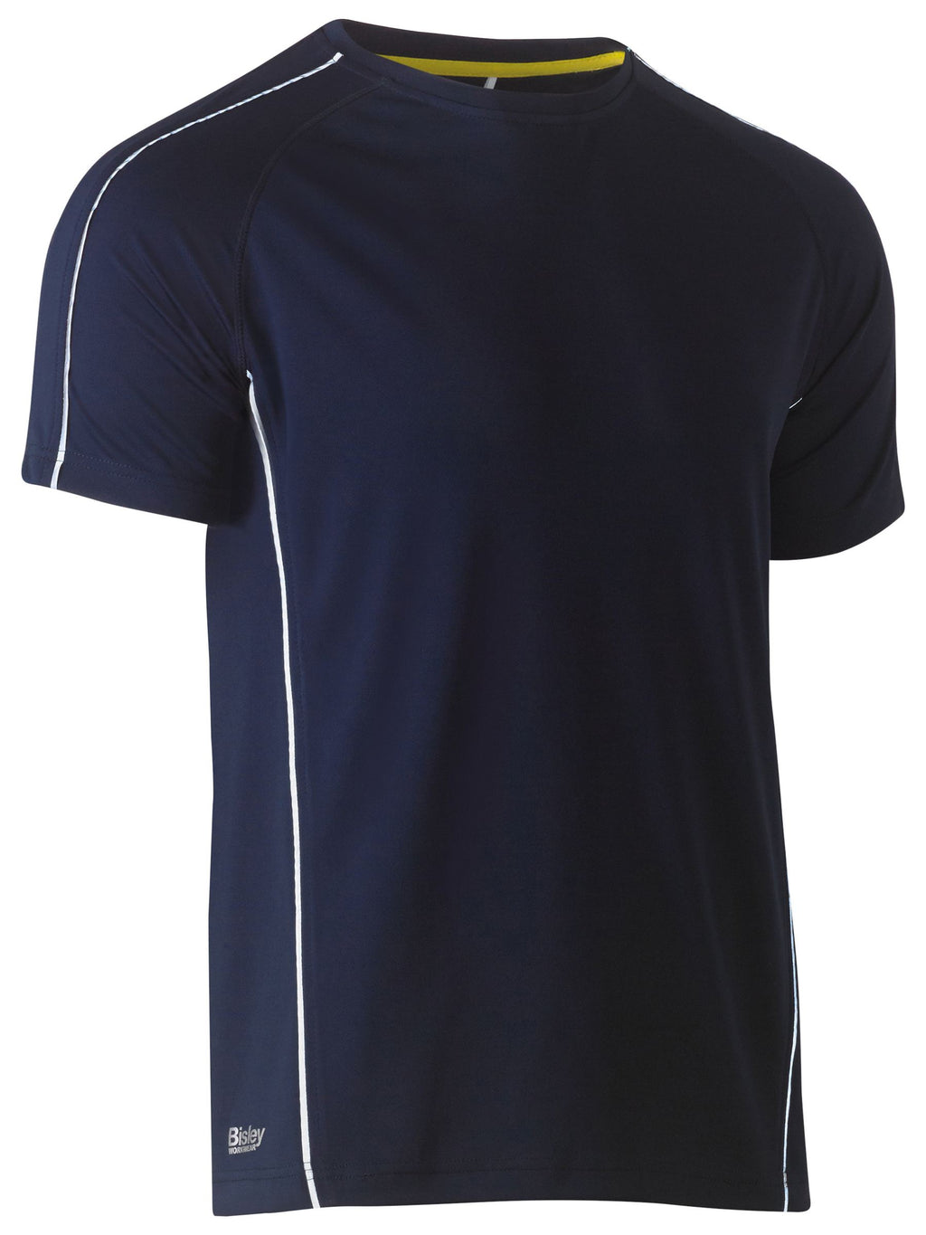 Cool Mesh Tee with Reflective Piping - Men's