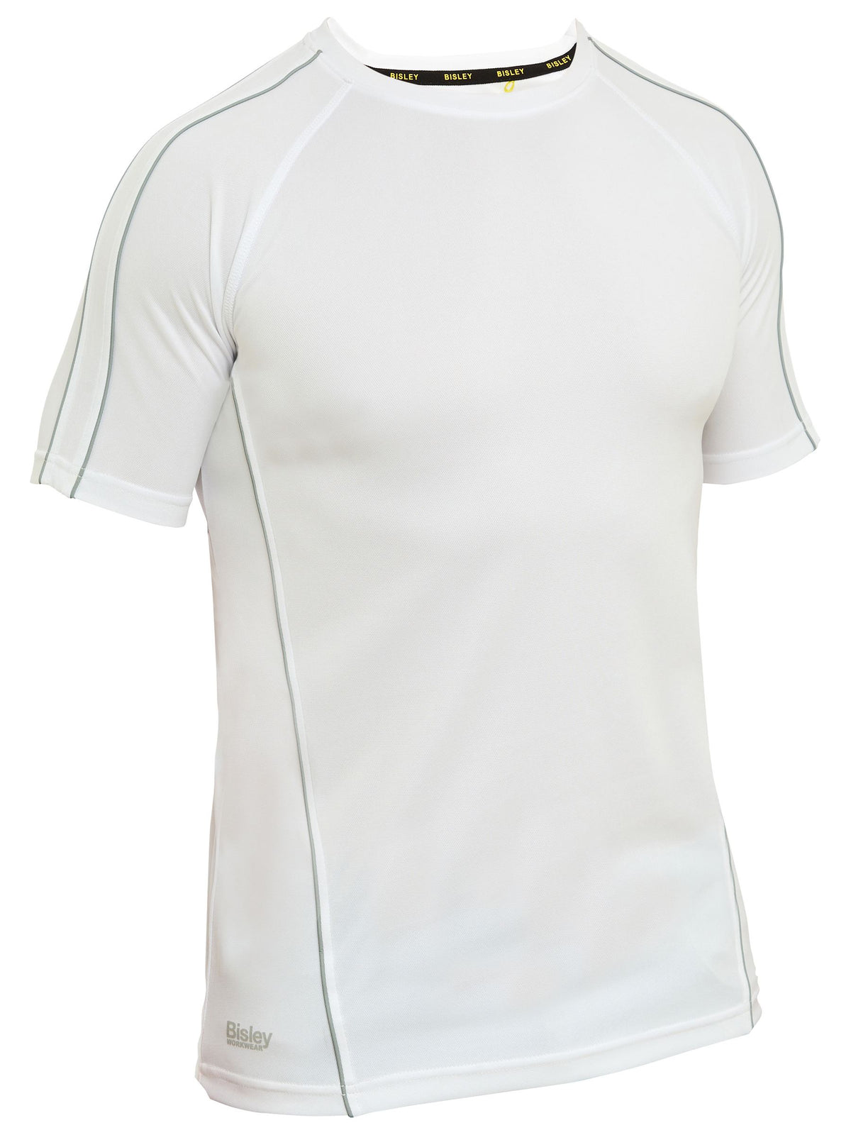 Cool Mesh Tee with Reflective Piping - Men's