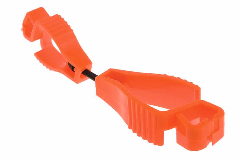 Croc Glove Clip Fluro Orange - Safety Gloves