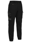 Elastic Waist Cargo Cuffed Pants - Men's