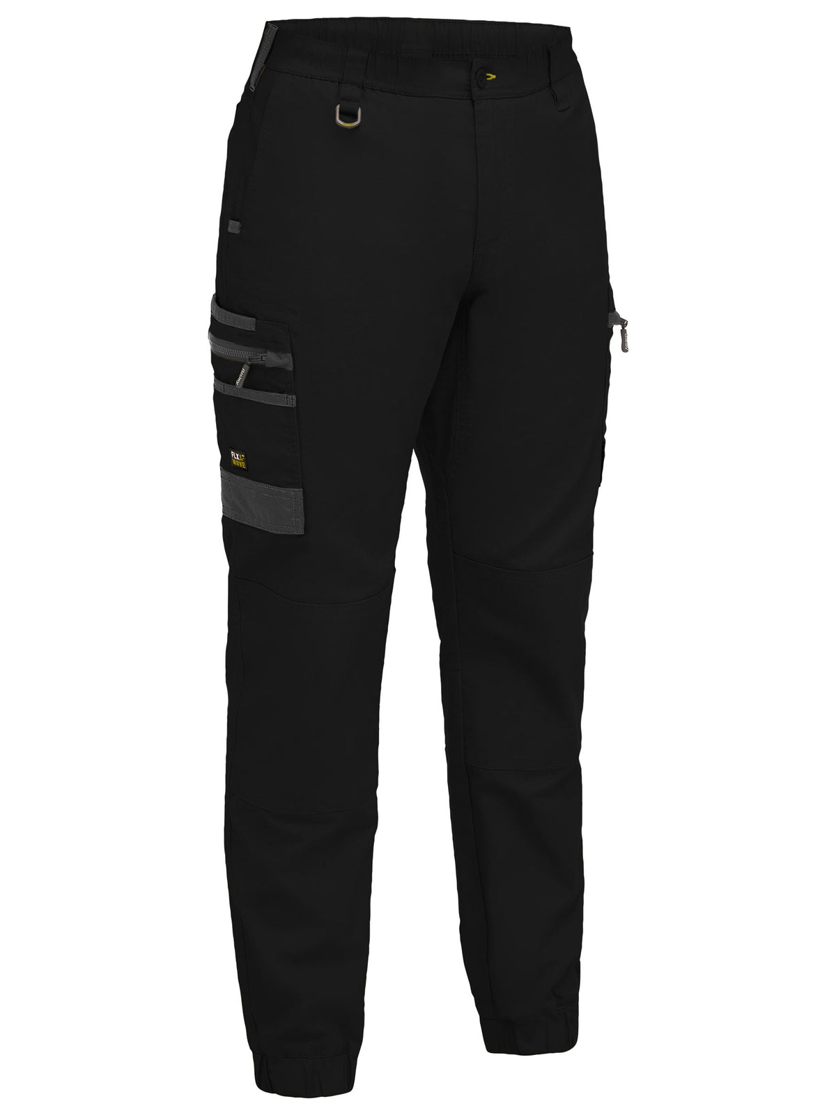 Elastic Waist Cargo Cuffed Pants - Men's