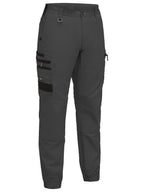 Elastic Waist Cargo Cuffed Pants - Men's