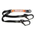 Elasticated Double Leg Lanyard with Hooks - Lanyards