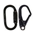 Elite Single Leg Shock Absorbing 2M Adjustable Lanyard With Hardware - Lanyards