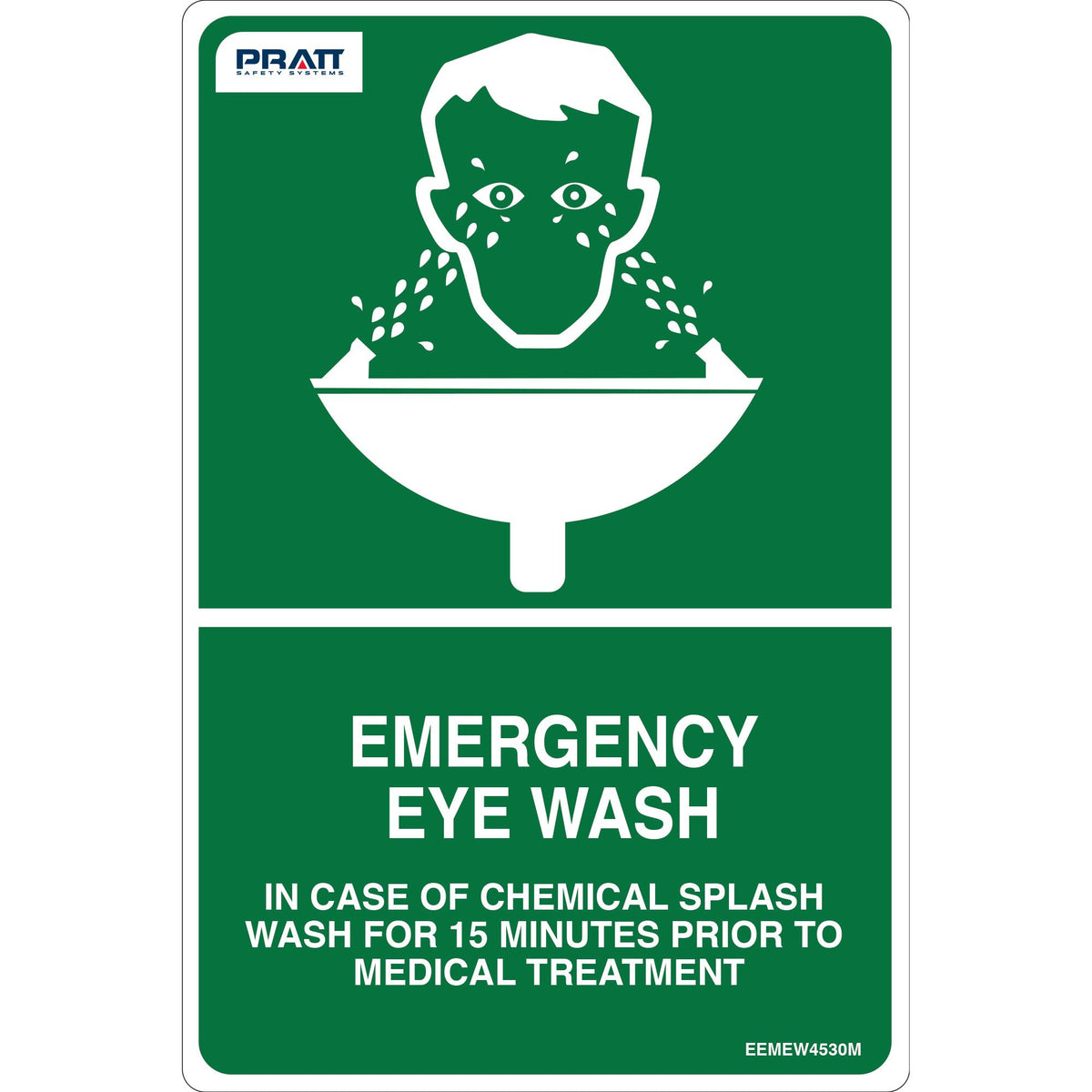 Emergency Eyewash Sign - Emergency Showers & Eyewash