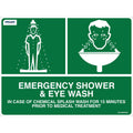 Emergency Shower and Eyewash Sign - Emergency Showers & Eyewash