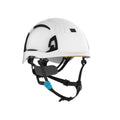 Evo Alta Skyworker Vented Helmet With Wheel Ratchet White - Protective Headwear