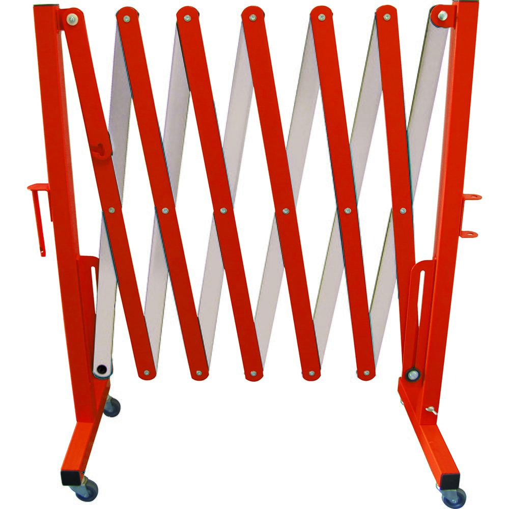 Expandable Safety Barrier Red White - Site Safety