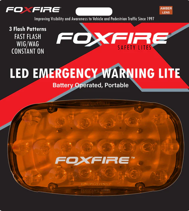 Amber Signal Light with Heavy Duty Magnetic Base | Vision Safe, view 2