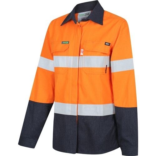 Flarex Ripstop PPE2 Women's FR Shirt - Flame Resistant