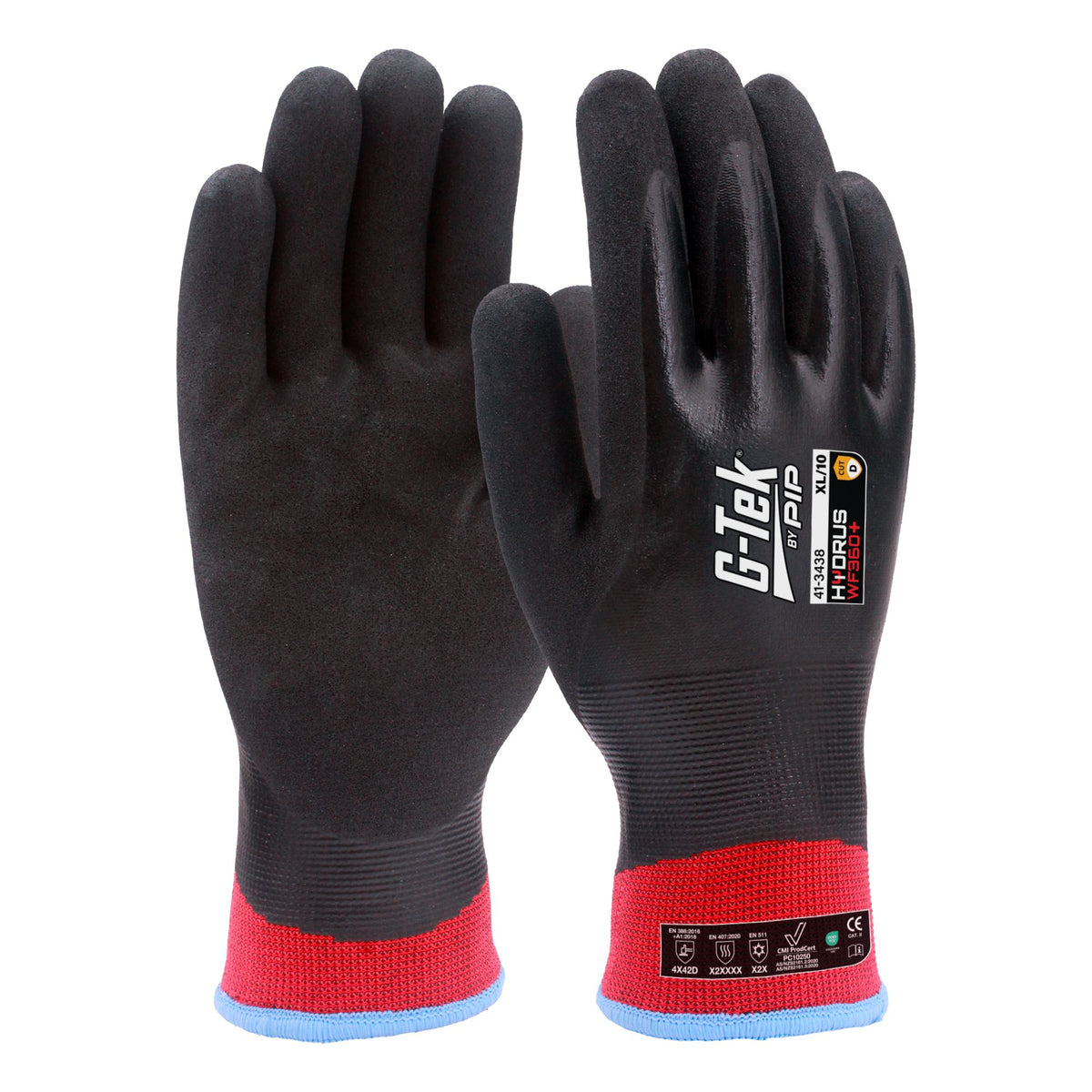 G-Tek Hydrus WF360+ 13g Cut D Dual Dip Winter Glove - Hand Protection