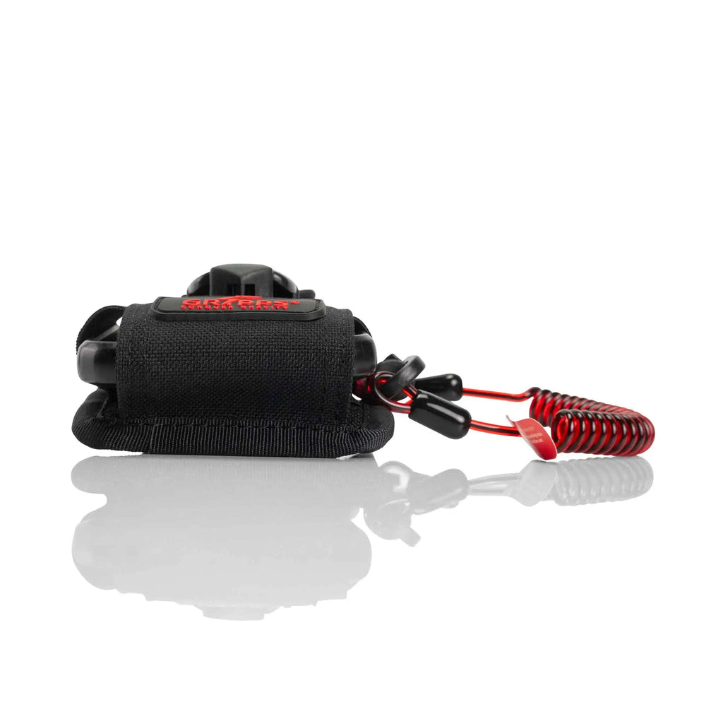 Adjustable Two-Way Radio Holster With Coil E-Tether And E-Catch | GRIPPS, view 6