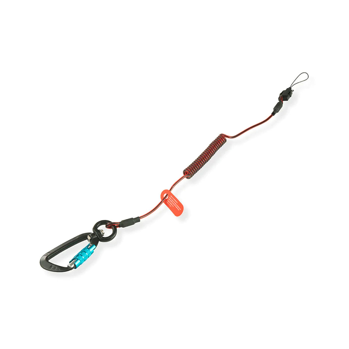 Coil E-Tether With Dual Locking Carabiner | GRIPPS, view 3