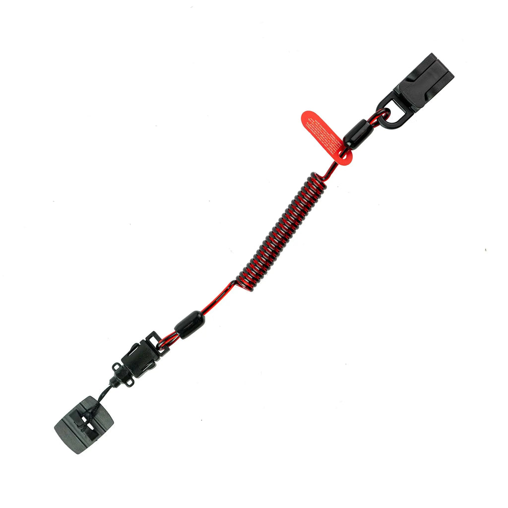 Coil E-Tether With Poly Clamp & E-Catch (Non-Conductive) | GRIPPS