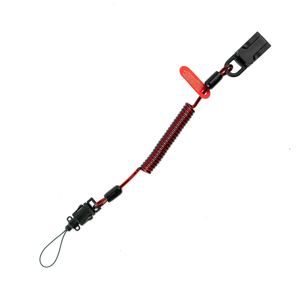 Coil E-Tether With Poly Clamp (Non-Conductive) | GRIPPS