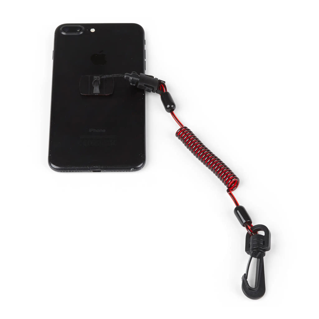 Coil E-Tether With Poly Clip (Non-Conductive) | GRIPPS, view 4