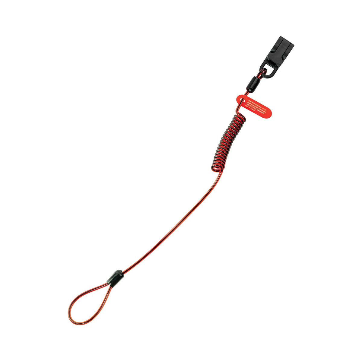 Coil Hard Hat Tether (Non-Conductive) | GRIPPS