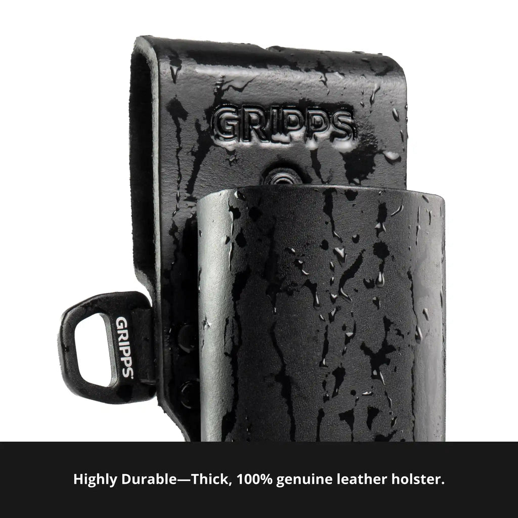 Leather Retractable Nips Holster | GRIPPS, view 3