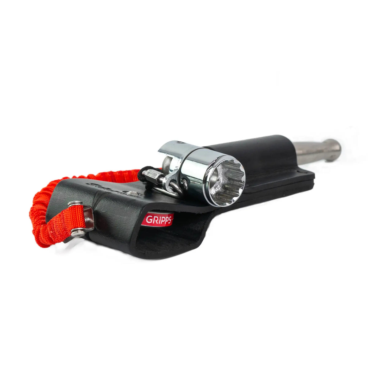 Leather Retractable Scaffold Key Holster | GRIPPS, view 3