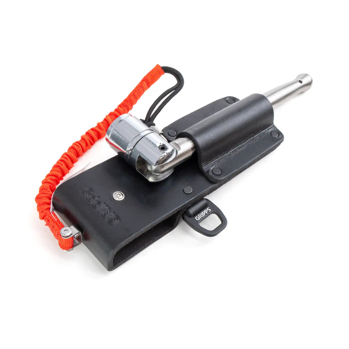 Leather Retractable Scaffold Key Holster | GRIPPS, view 4
