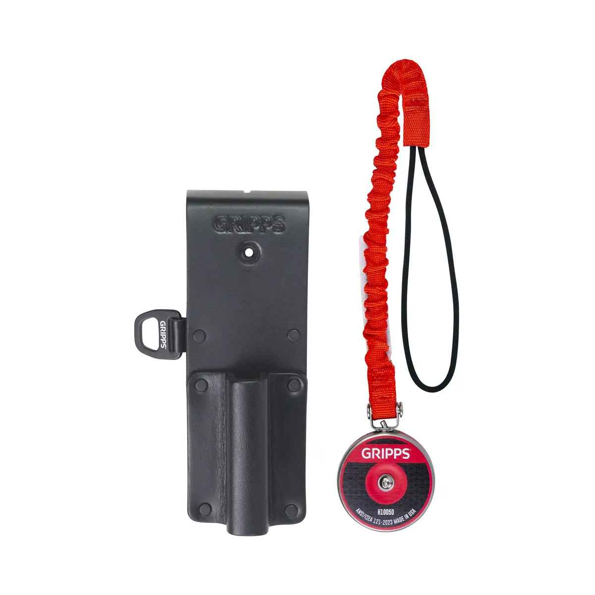 Leather Retractable Scaffold Ratchet Holster | GRIPPS, view 4