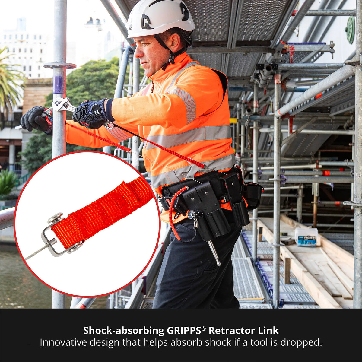 Retractor Unit with Link - 1.5m/59" | GRIPPS, view 4