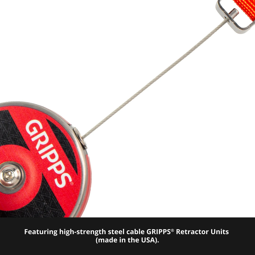 Scaffolders Kit - Leather 5 Tool Retractable (Without Tools) | GRIPPS, view 4