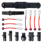 Scaffolders Kit - Leather 7 Tool Retractable with Back Support (Without Tools) | GRIPPS, view 3