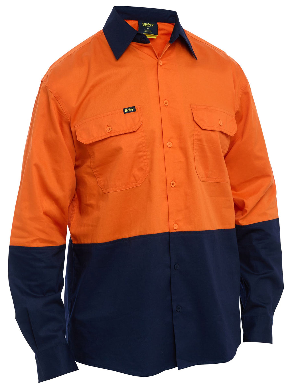 Hi Vis Cool Lightweight Drill Shirt - Men's