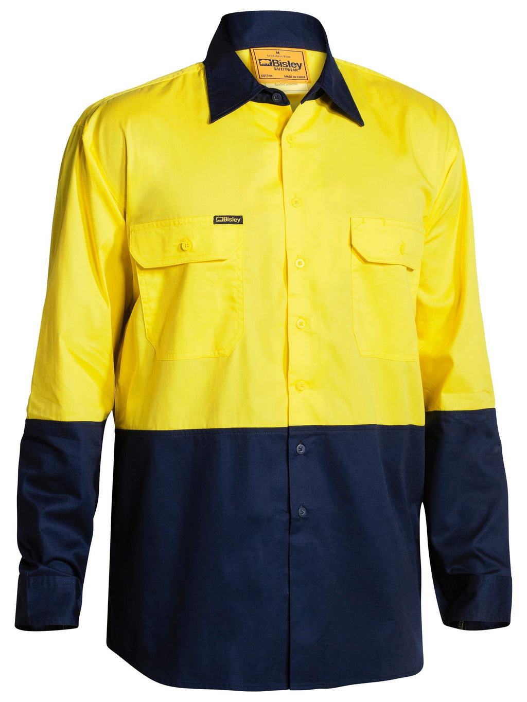 Hi Vis Cool Lightweight Drill Shirt - Men's